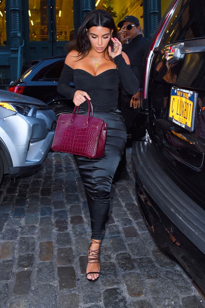 Prada?  Goyard bag, Kim kardashian, Kim kardashian bags