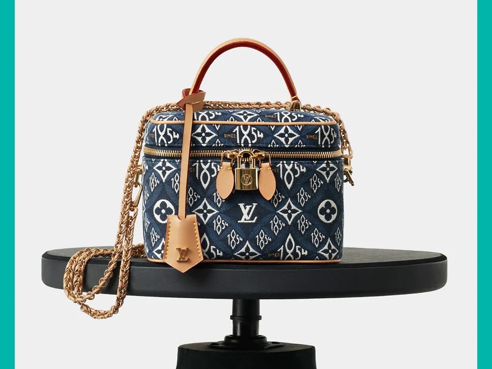 Louis Vuitton Adds Blue Jacquard to Its Since 1854 Collection - PurseBlog