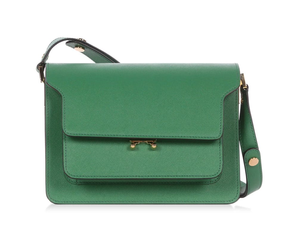 The Gwen Satchel Bag 30cm / Bright Green