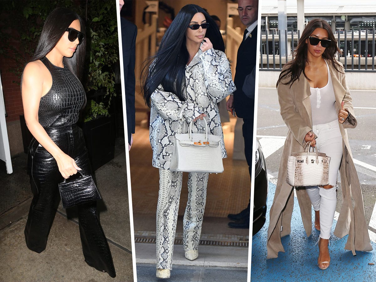 Kim Kardashian Has a Major New Hermes Birkin on Her Arm - PurseBlog