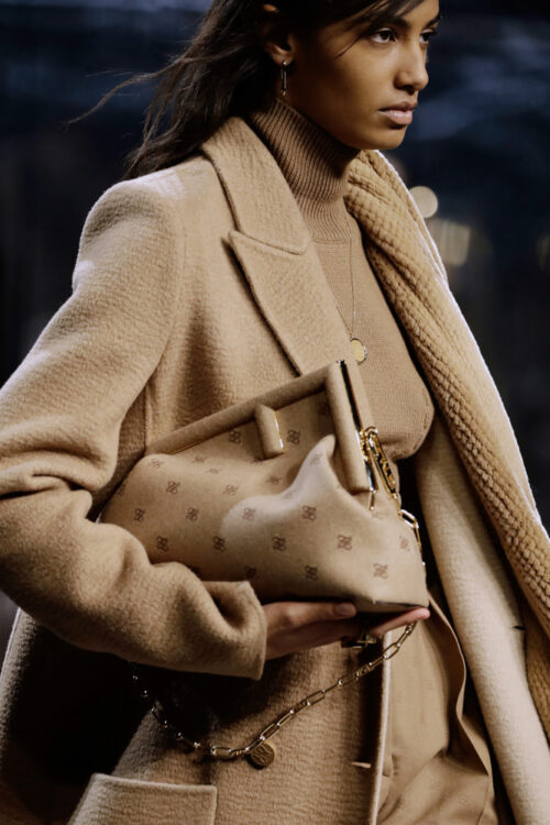 Fendi Showcases New Shapes Alongside Its Iconic Bags for Fall 2021
