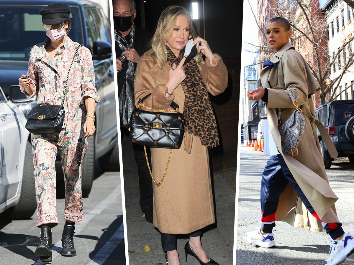 Celebs Continue to Cling to Their Favorite Styles from The Row, Céline,  Versace and More - PurseBlog