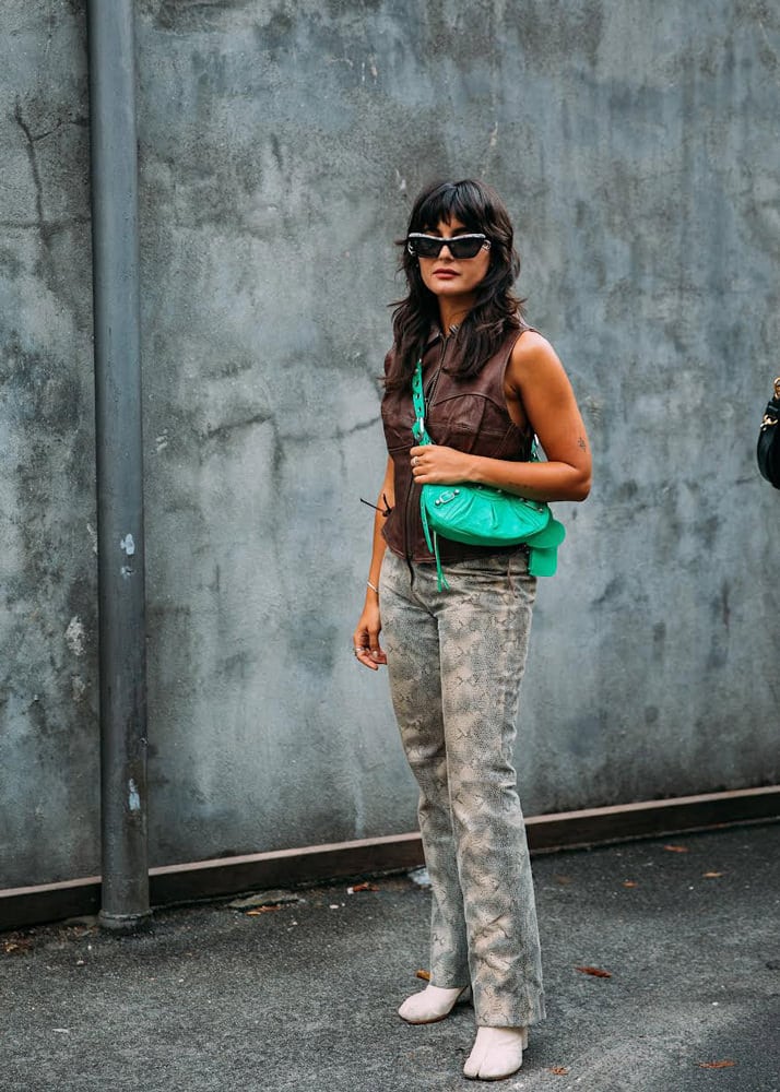 Designer bag / fashion week street style #desginerbag #fashionweek