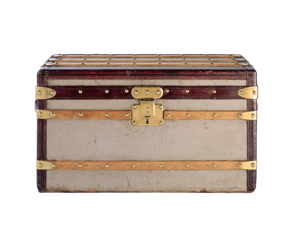 One of the very best 'unused, used' Louis Vuitton trunks we have offered  for sale at Rhodes-Woo…