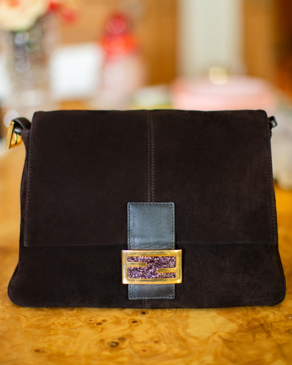 Fendi Small Whipstitch Baguette Bag - AWL2025 – LuxuryPromise