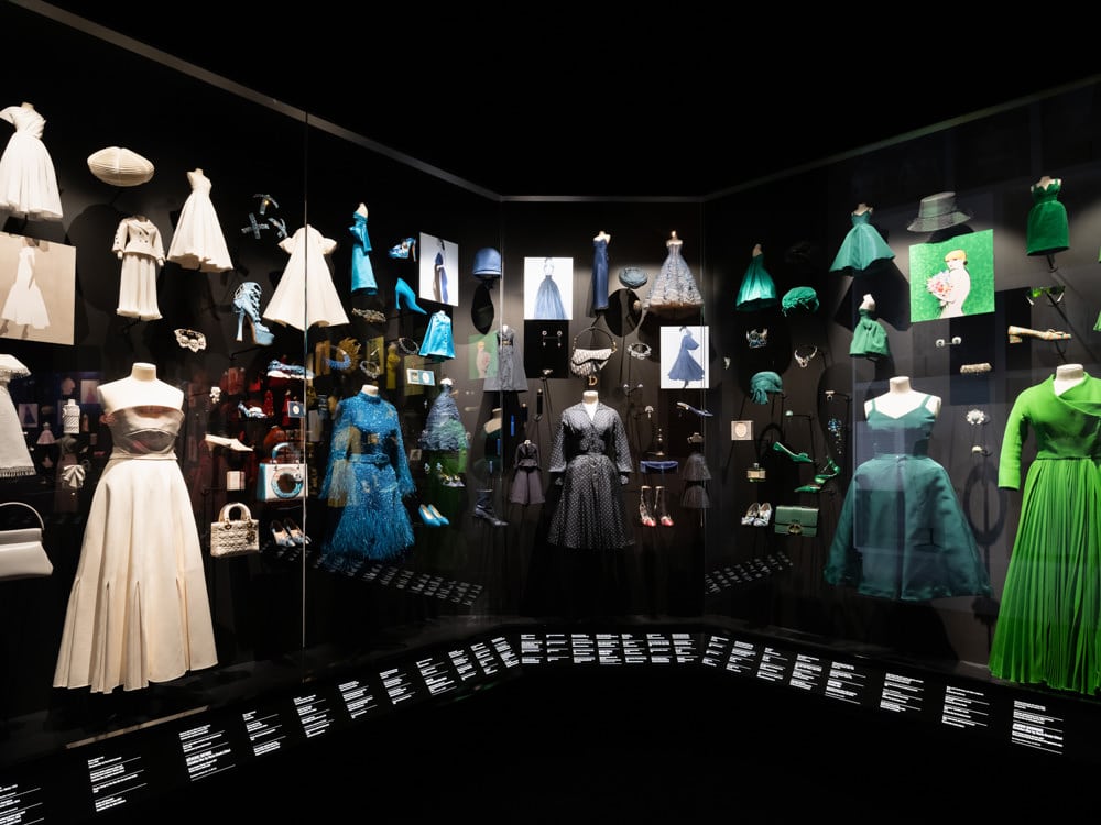 The Christian Dior Designer Of Dreams Exhibit Opens at the