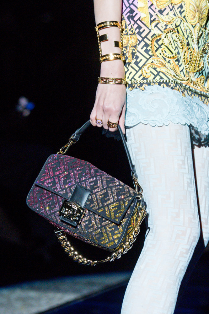 Fendace handbags from the Versace x Fendi Collaboration #fendi