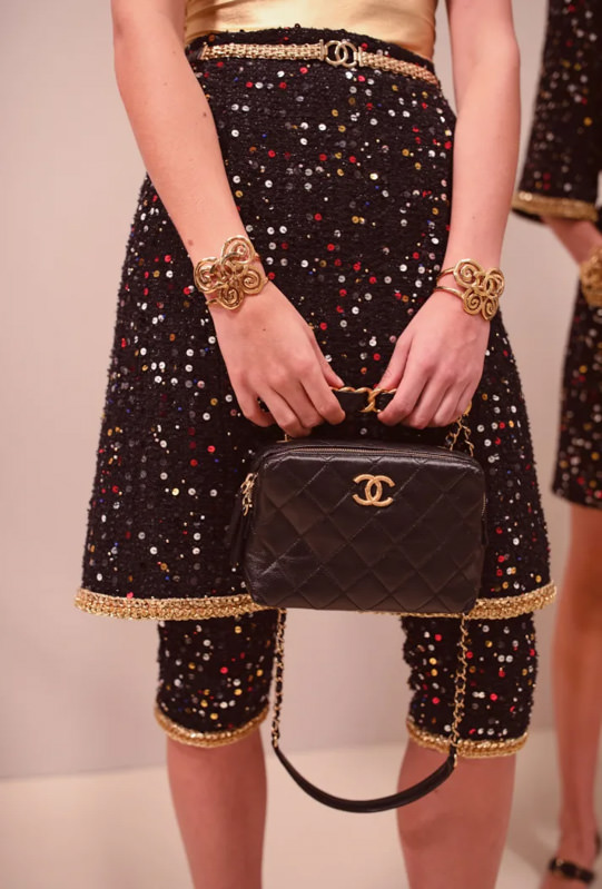 Chanel Takes On a Throwback Era for Spring-Summer 2022, Handbags and  Accessories