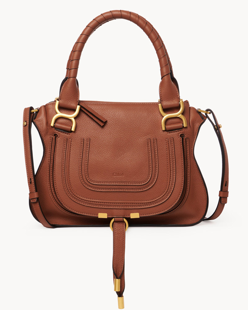 Chloe Marcie Medium Saddle - How to Help Bottom Keep Shape? : r/handbags