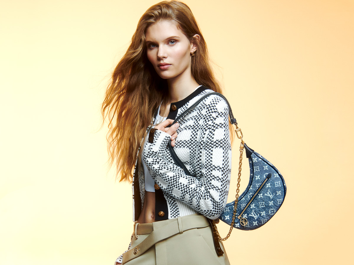 Louis Vuitton's Jacquard Denim Bag Collection - Spotted Fashion
