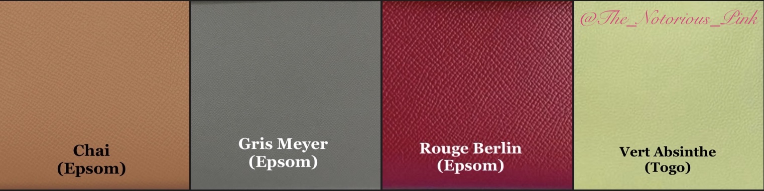 The Most Common Hermes Colors + How It Looks, HeyChenny