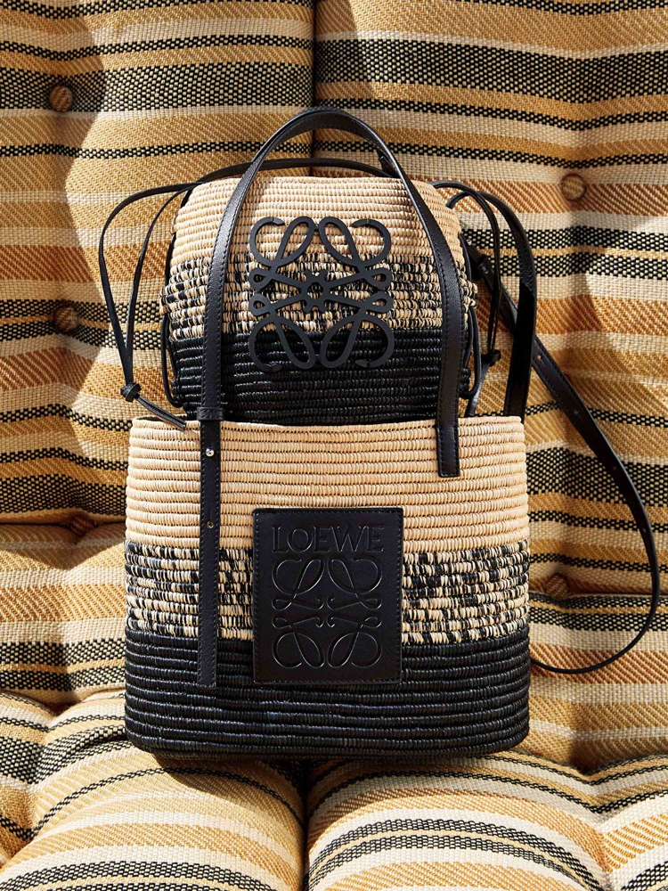 Currently Coveting The Loewe Sequin Basket Bag - PurseBlog