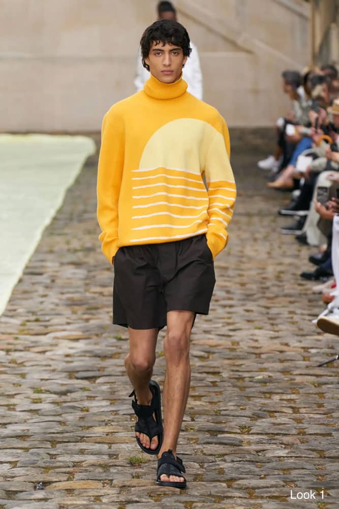 Louis Vuitton Menswear Ready to Wear Spring Summer Model short