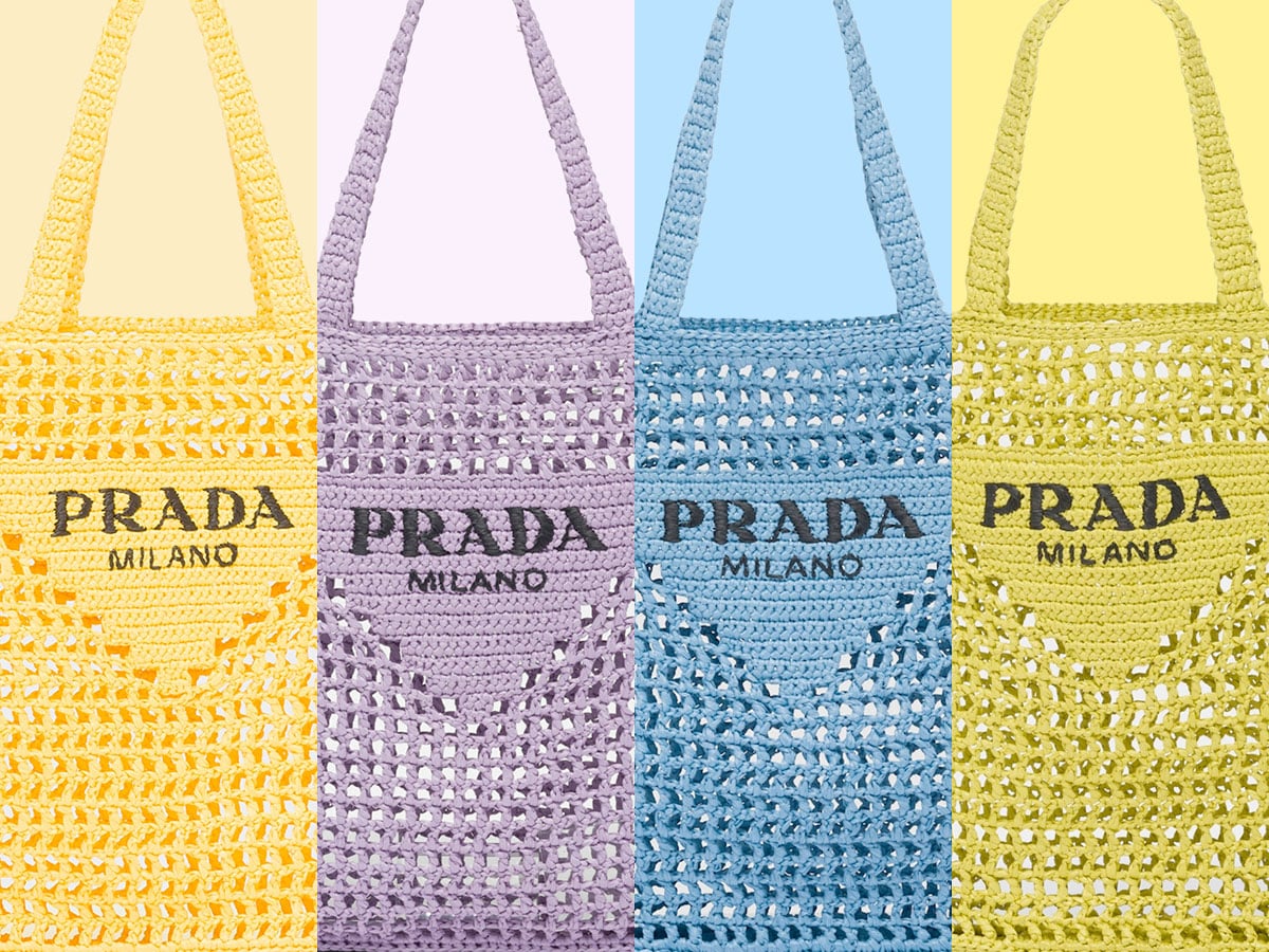 CROCHET CROSSBODY BAG TUTORIAL// Prada & Louis Vuitton Inspired