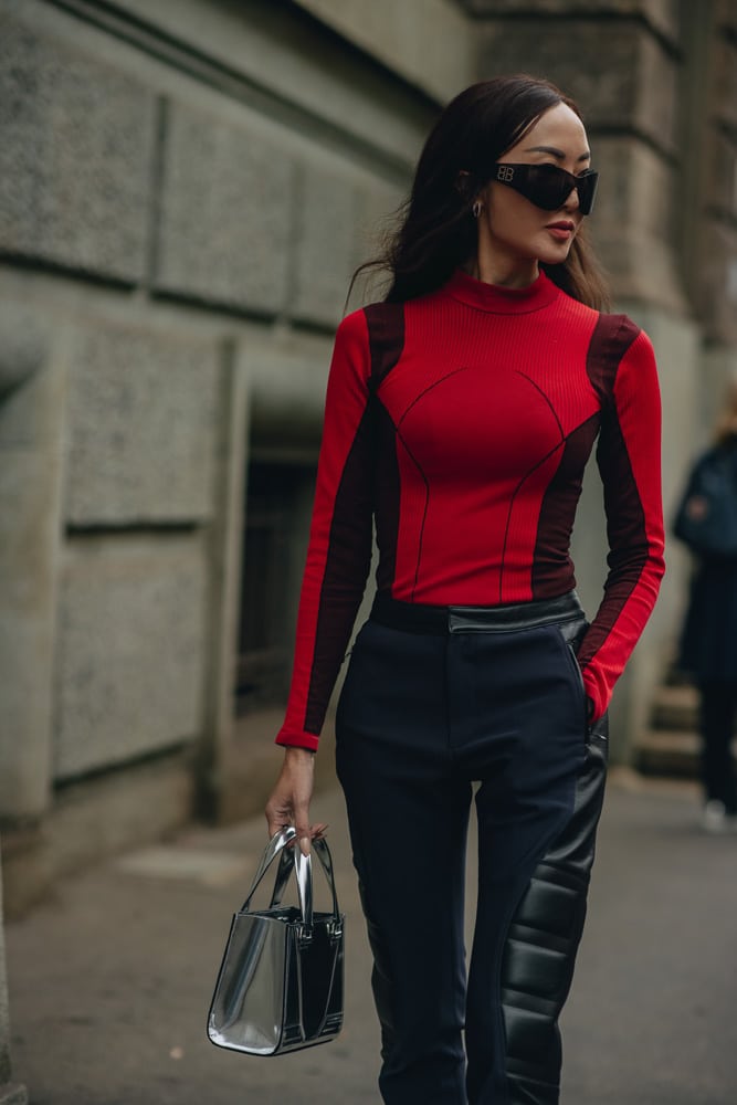 Street Style Bags from MFW Spring 2023, Day 5 - PurseBlog