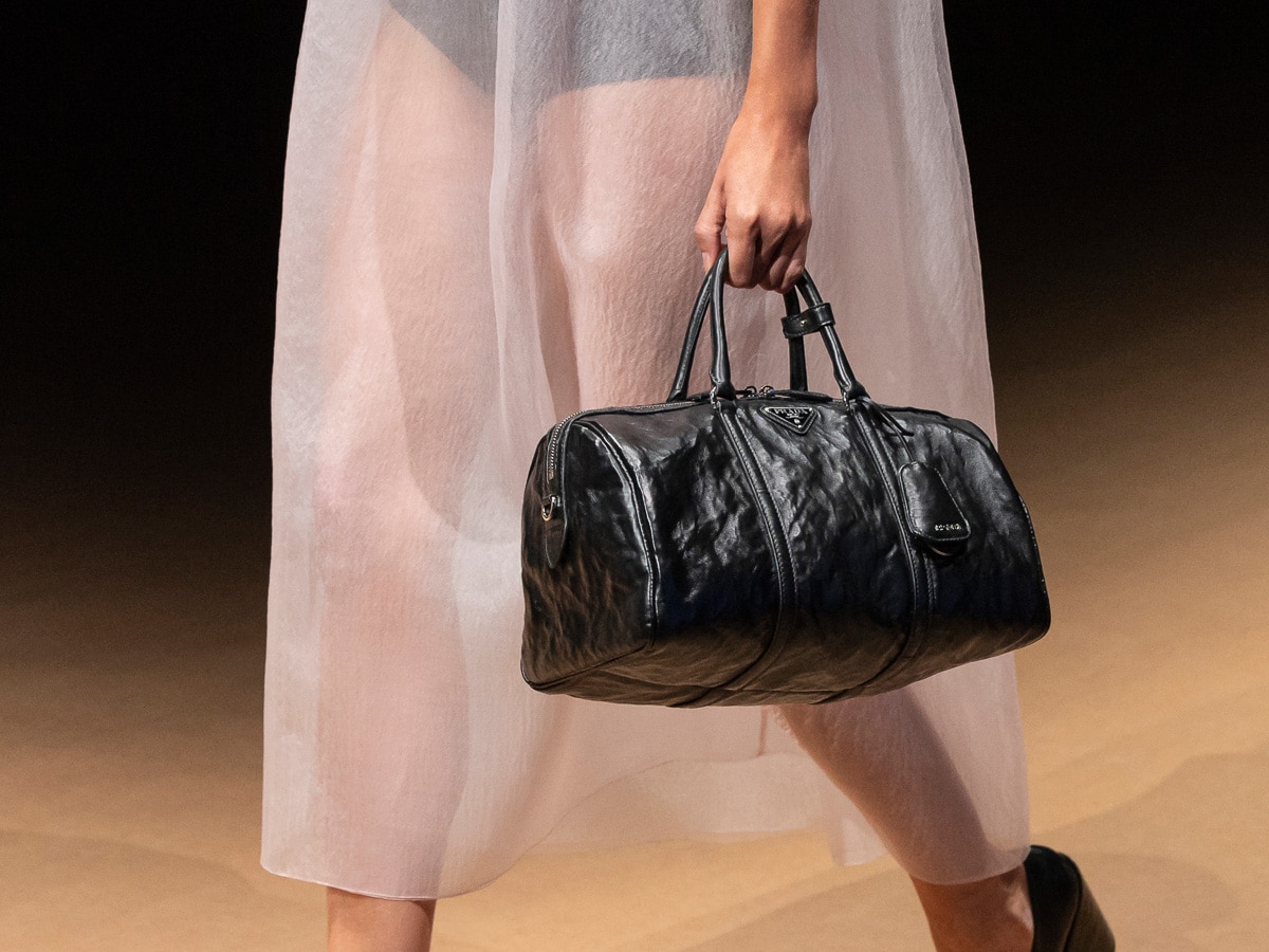 Prada Leather Cross-Body Bag in 2023