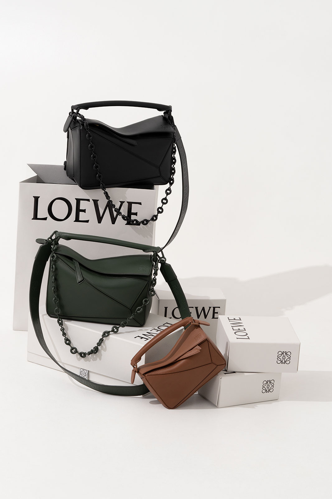 Loewe Shrinks Down Its Classic Puzzle Bag for Spring - PurseBlog
