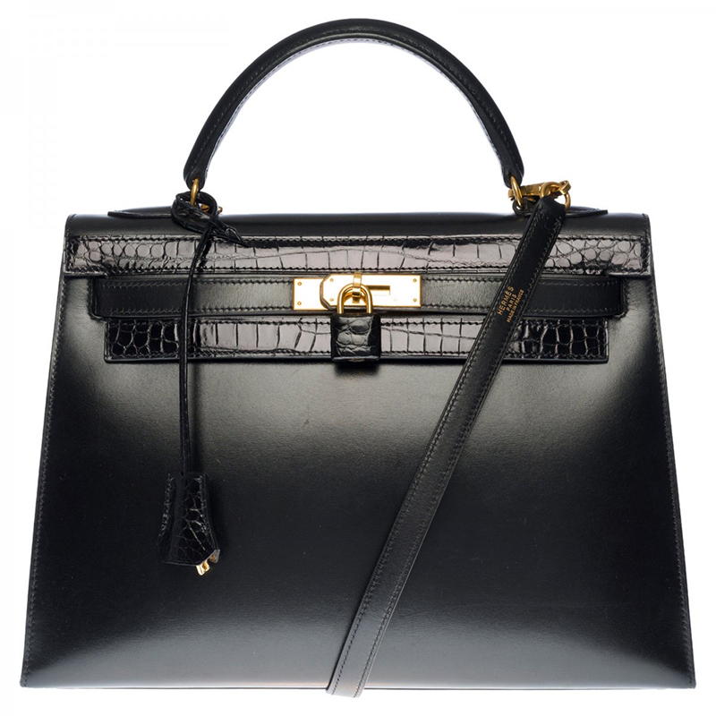 16  Rouge Sellier Picotin Lock 18 Touch Bag-Hermes