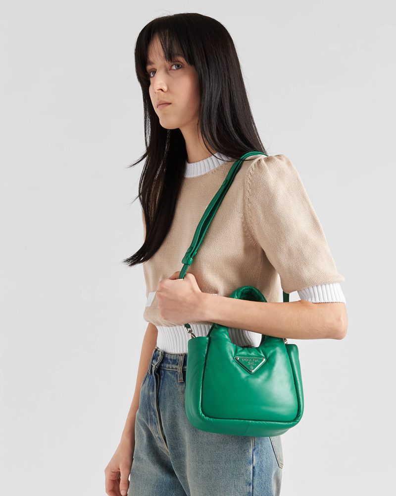 Prada Moon padded nappa-leather bag – The Iconic Issue