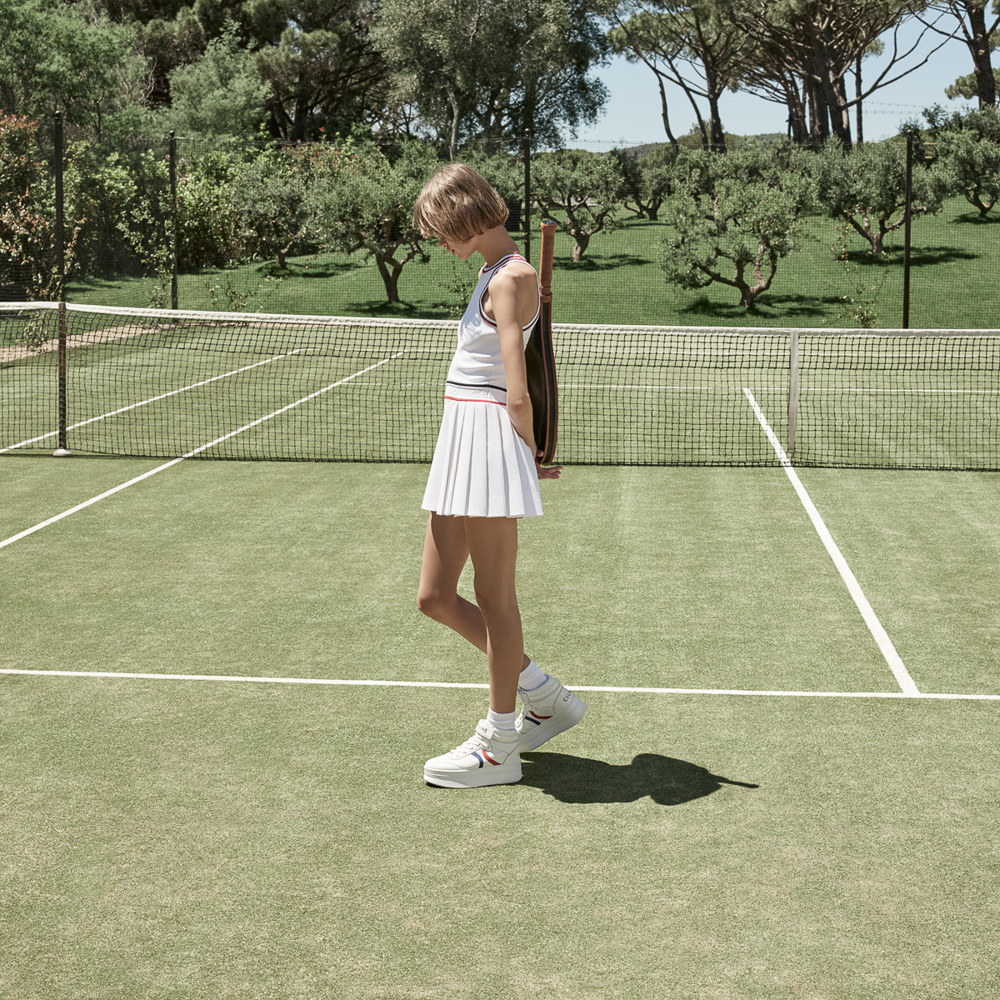 Celine's La Collection Tennis capsule nails tennis core trend