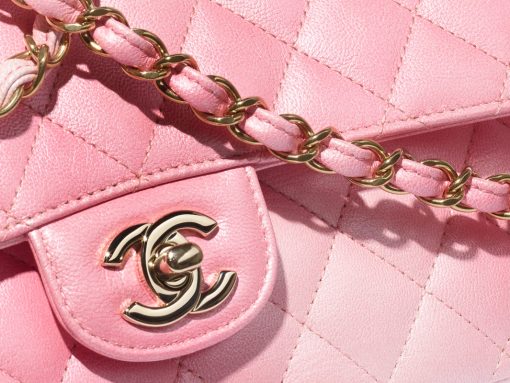 Chanel Pink Tweed Flap Bag With Pearl Detail GHW – LuxuryPromise