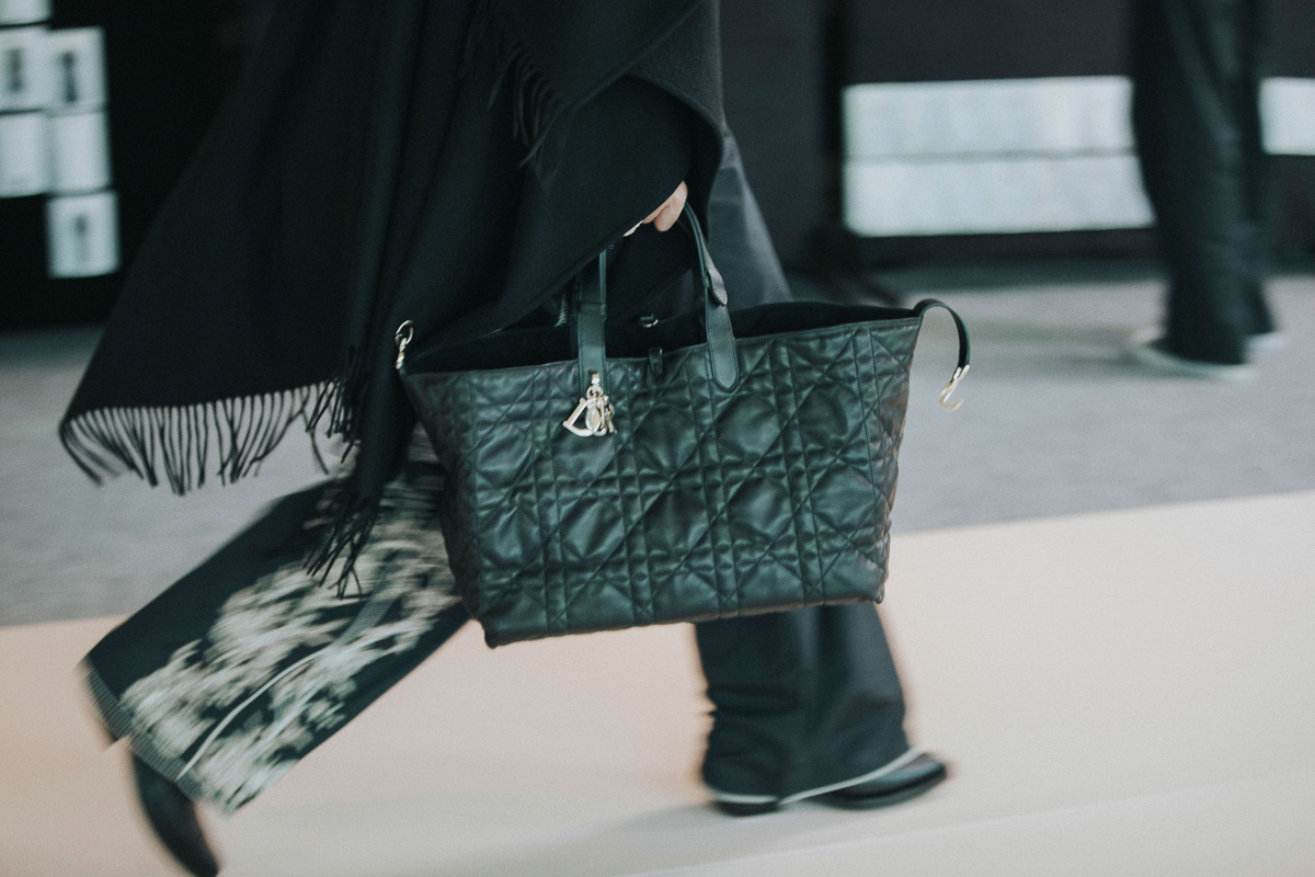 Christian Dior Mini Saddle Bag 2023 Cruise, Black, One Size