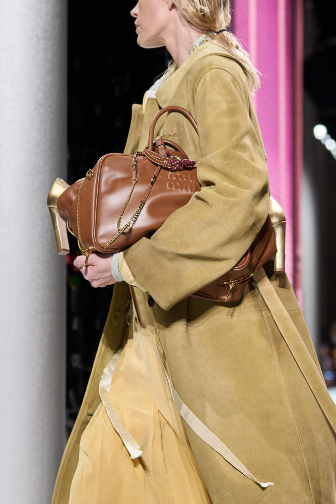 Miu Miu Shows Overstuffed Bowlers, Bucket Bags and More for Spring