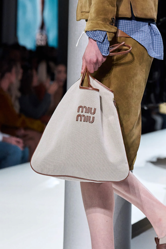 THE PINKPRINT — new season Miu Miu cargo bags