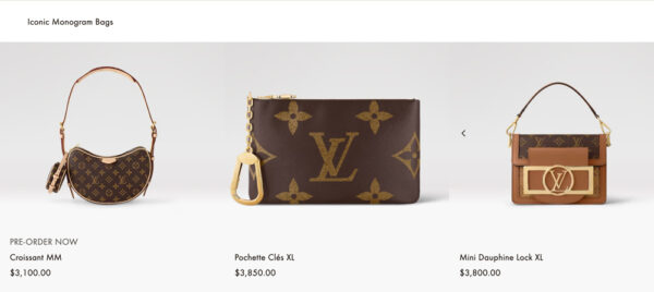 The Louis Vuitton Croissant Bag Is Coming Back - PurseBlog