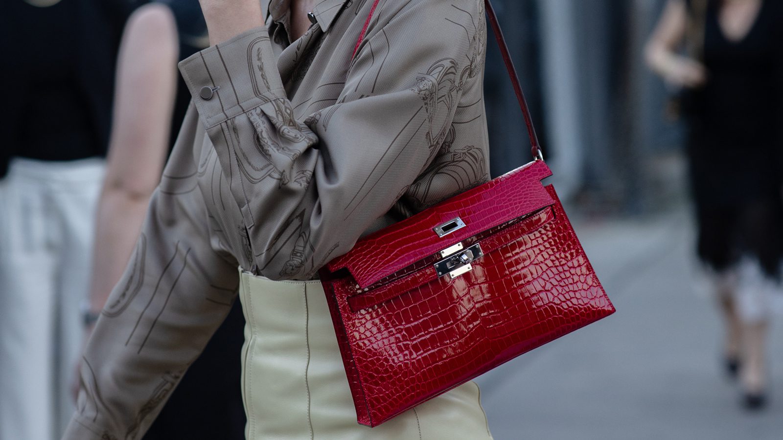 Kelly Shoulder Bag Red