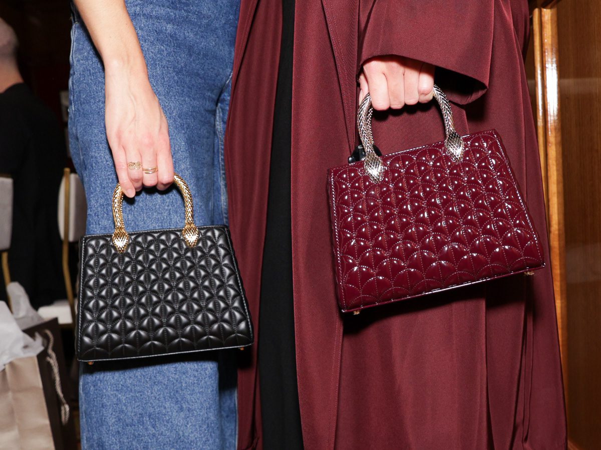 The Bvlgari Bags We Spotted at the Brand s Private Dinner Celebrating Its New Calla Collection PurseBlog