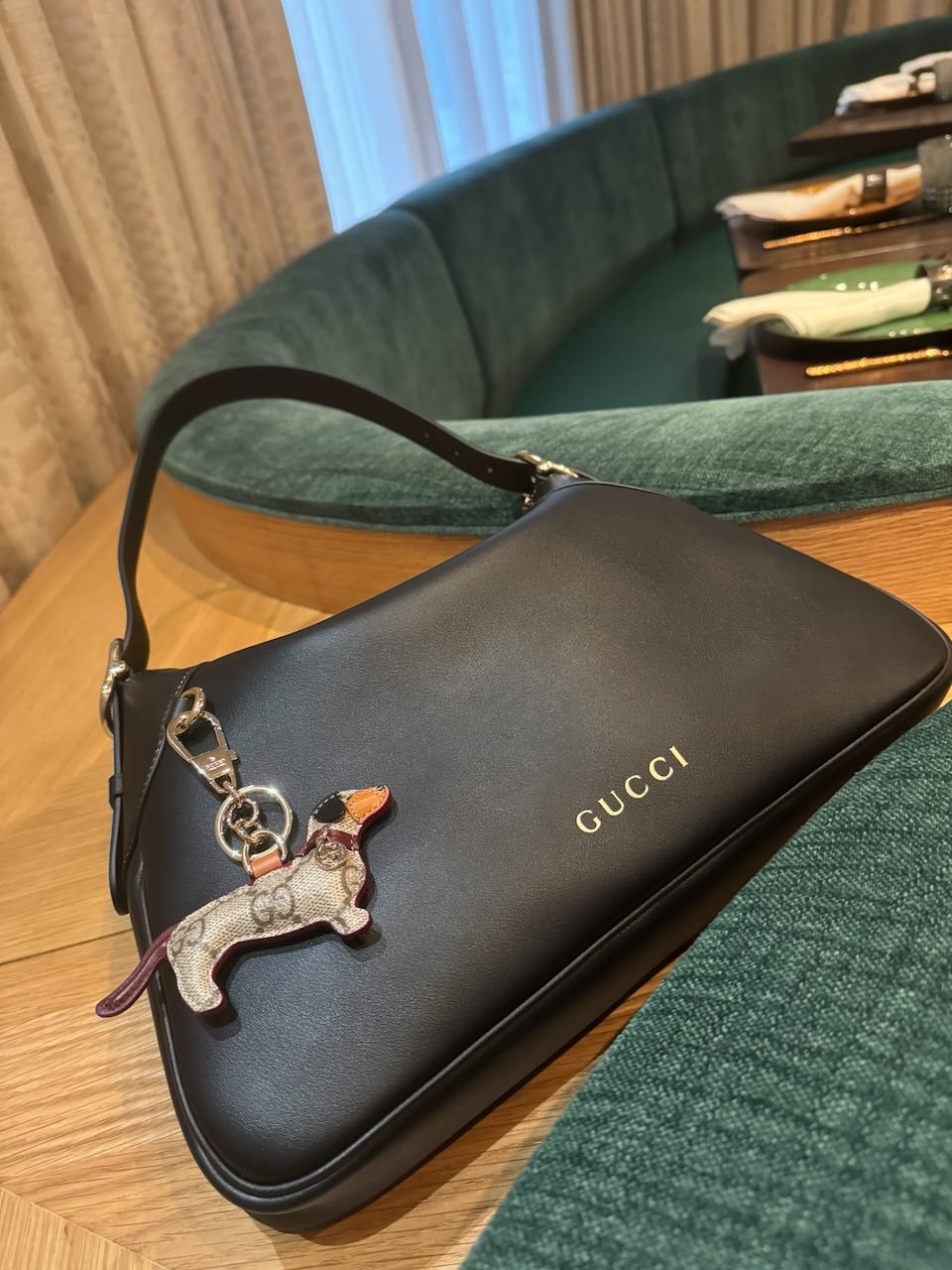 The New Gucci GG Emblem Bag Is Classicly Gucci GUCCI GG MARMONT WALLET TrustyShops