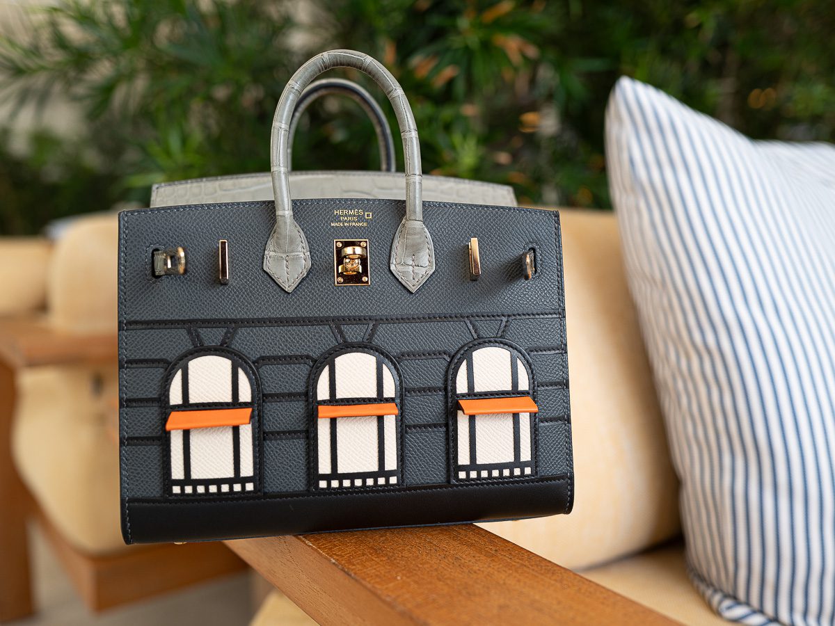 Hermes Birkin Sellier 20 Faubourg in Rainy 4 of 7