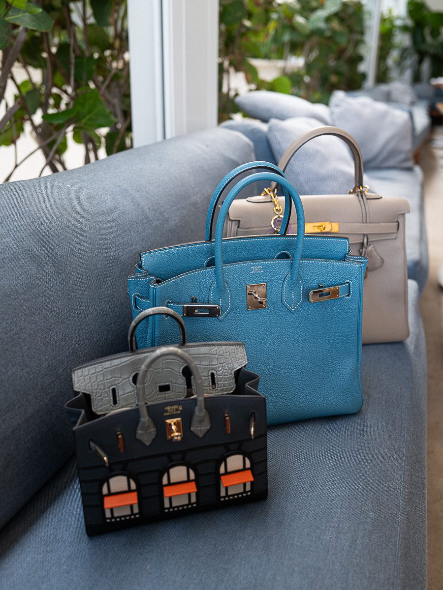 Hermes Birkin Sellier 20 Faubourg in Rainy 7 of 7