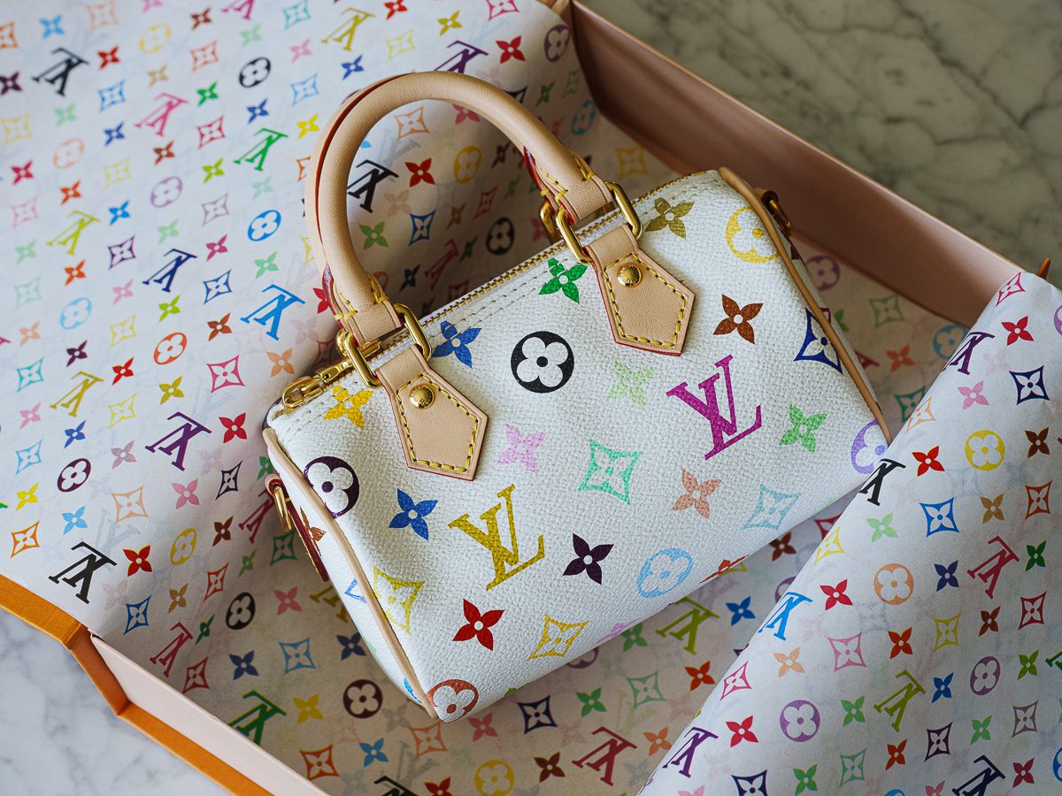 Louis Vuitton X Murakami Nano Speedy Showcase