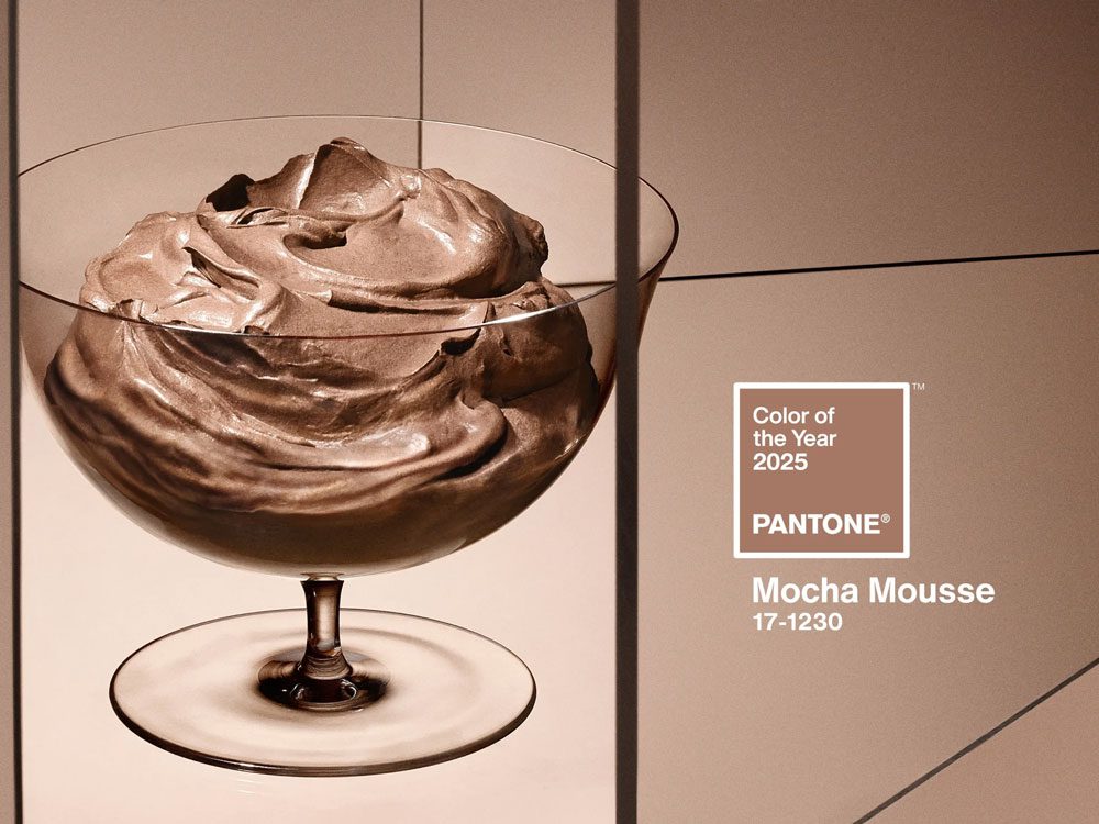 Pantone Mocha Mousse 2025