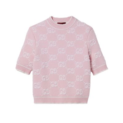 gucci GG wool boucle? jacquard top