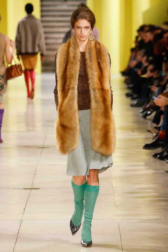 Miuccia Prada Offers a Refined Take On the Miu Miu Girl for Fall 2025 ...