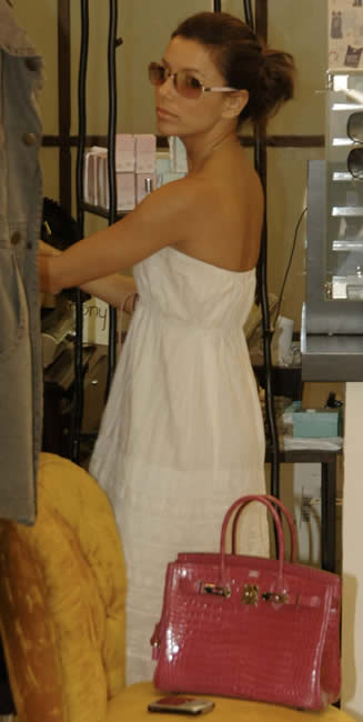 Just Can't Get Enough: Eva Longoria and Her Hermès Birkin - PurseBlog