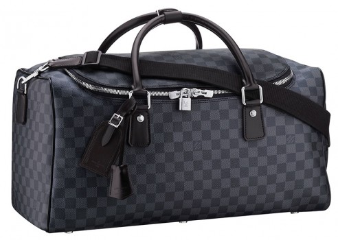 Louis Vuitton Roadster Damier Graphite Travel Bag Black