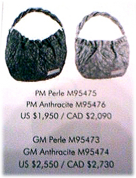 Louis Vuitton Limited Edition Anthracite Monogram Olympe Nimbus