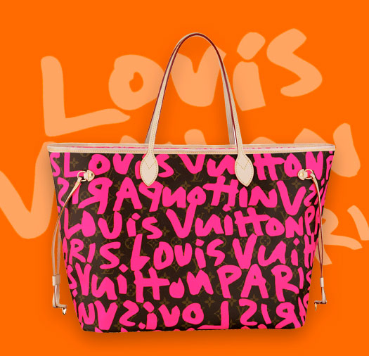 Pink Thing of The Day: Louis Vuitton Stephen Sprouse' Graffiti